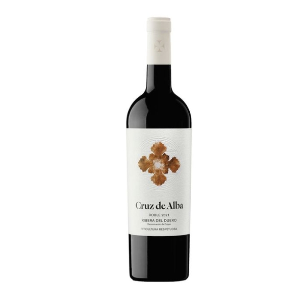 VINO CRUZ DE ALBA ROBLE'24 0,75L.